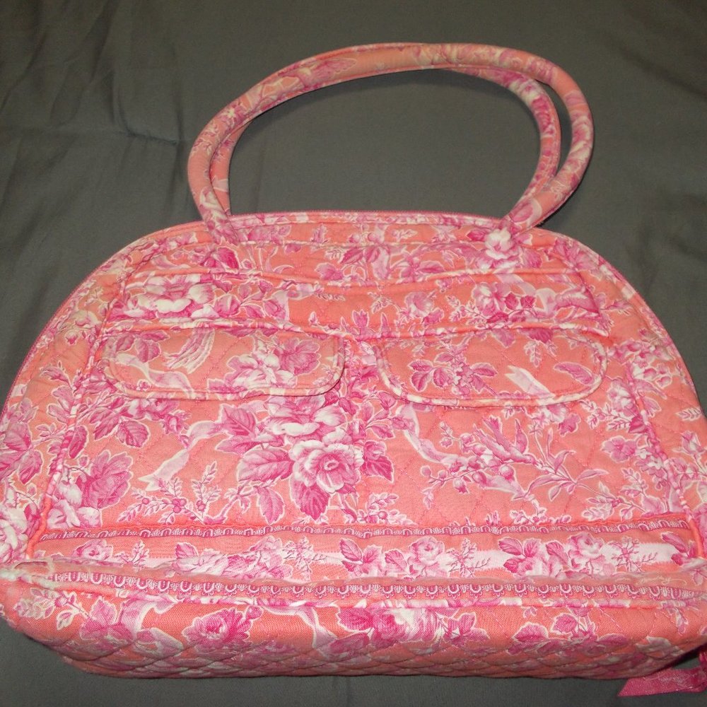 Vera Bradley Go Wild Print Satchel Bag Multi Color Final